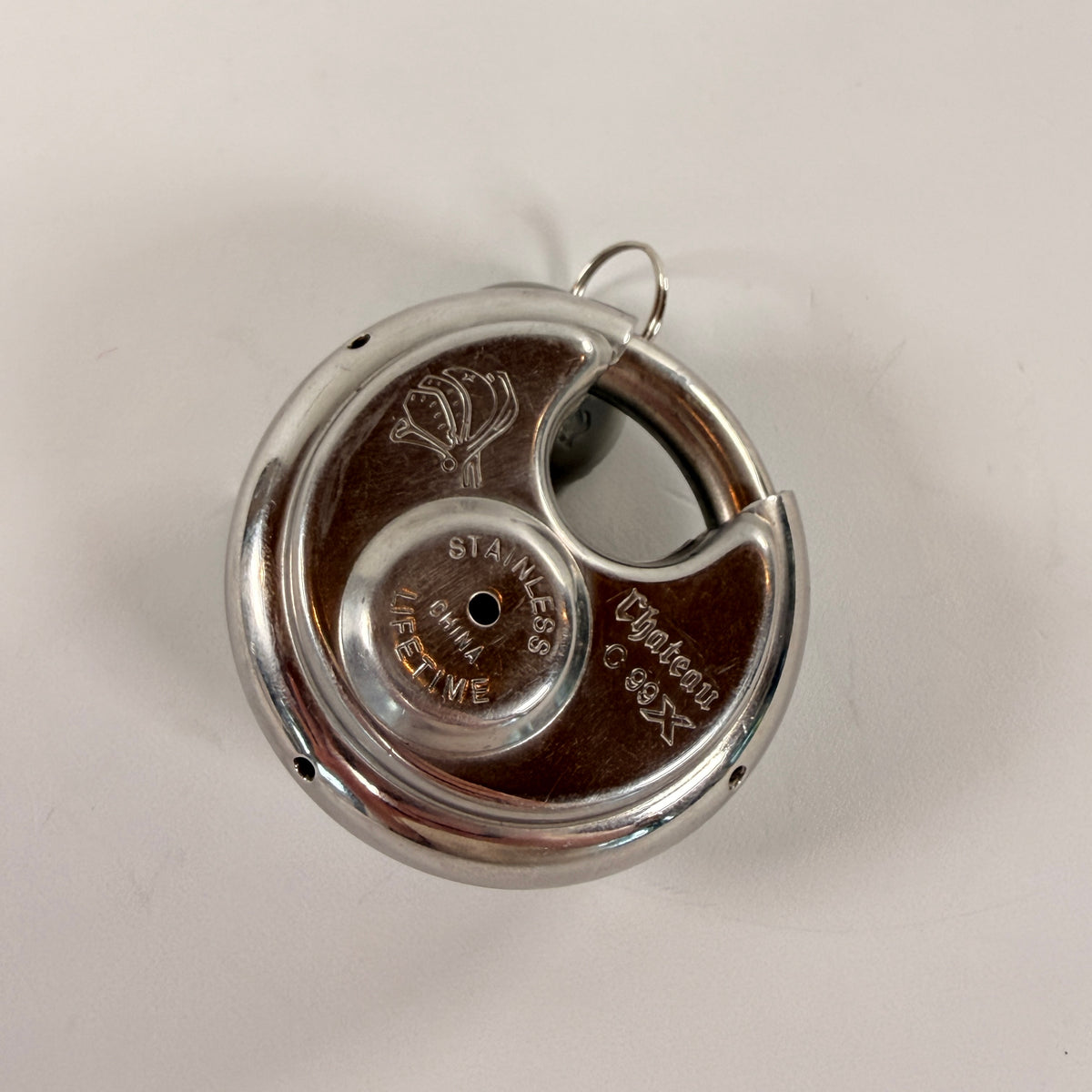 Disc Padlock and Key