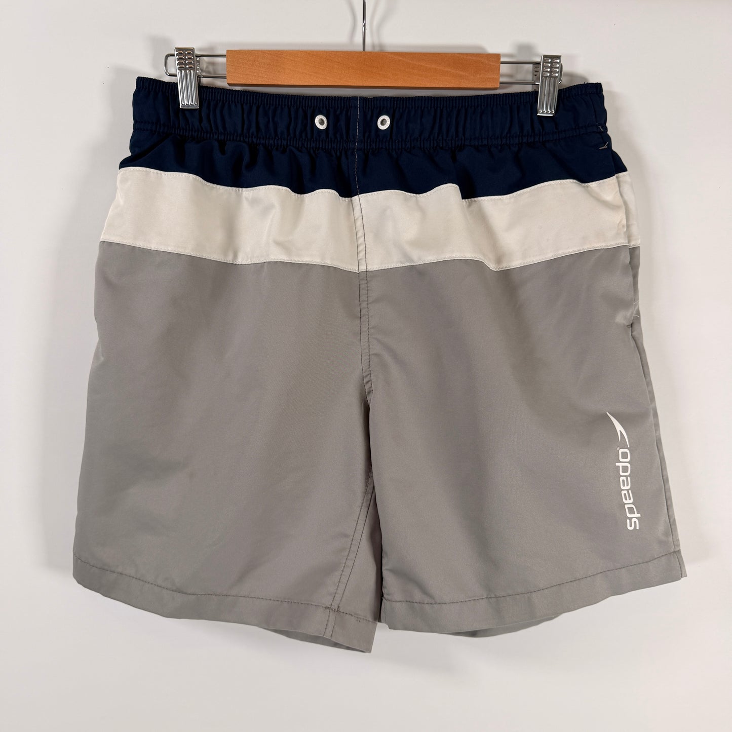 Speedo Colorblock Swim Shorts — Size M