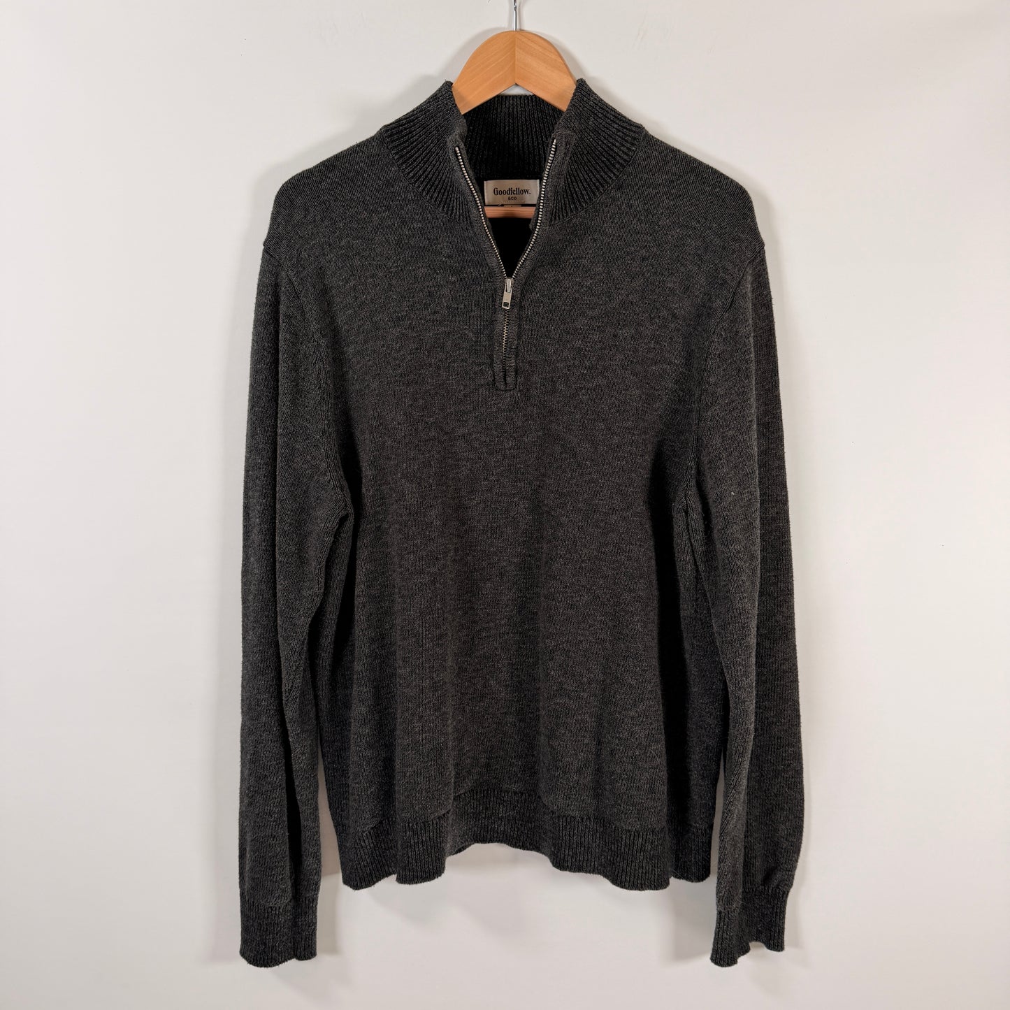 Goodfellow & Co. Quarter-Zip Sweater — Size L