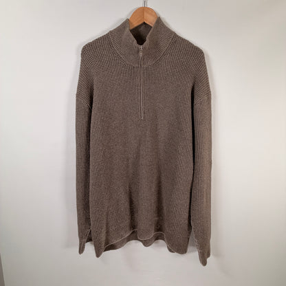 Abercrombie & Fitch Quarter-Zip — Size L