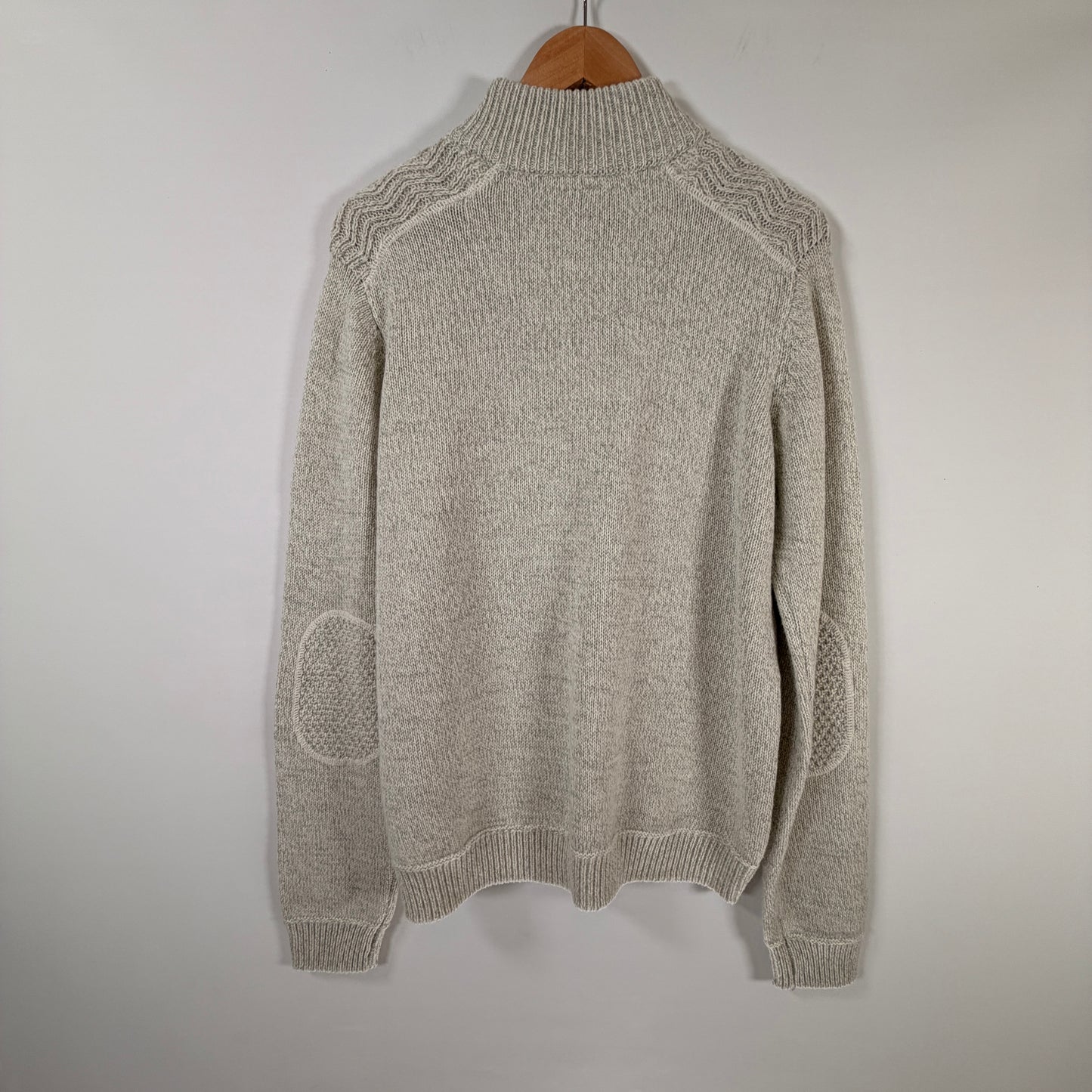 Emerald Isle Quarter-Zip Sweater — Size L
