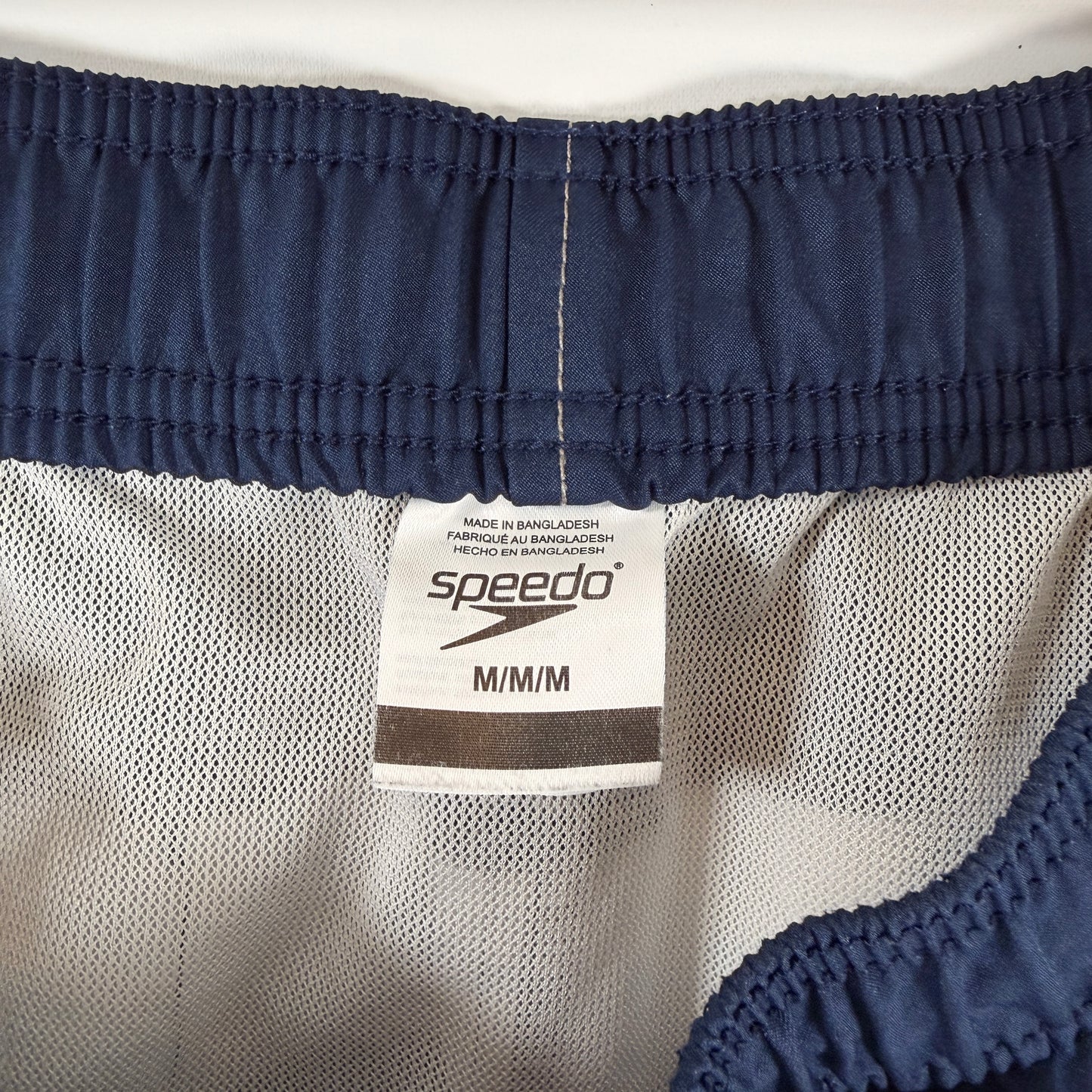 Speedo Colorblock Swim Shorts — Size M