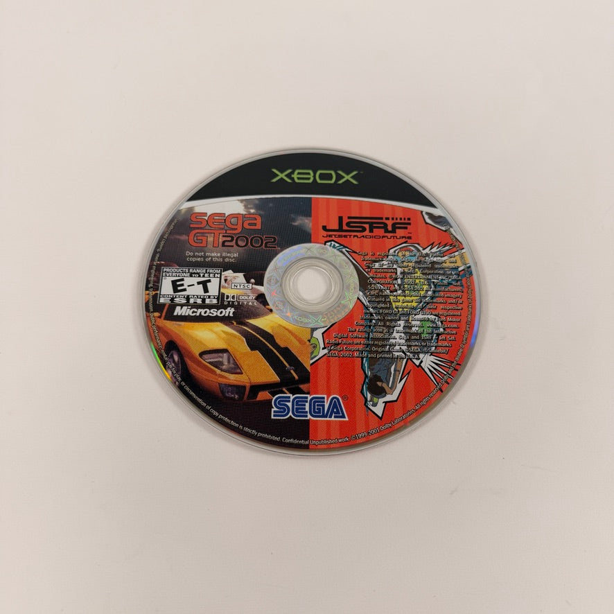 SEGA GT 2002 + Jetset Radio Future, Split Disk (Xbox)