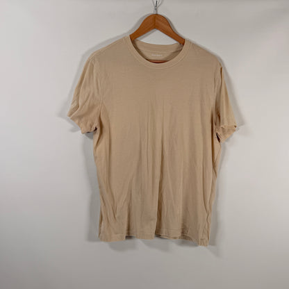 Old Navy Sand Cotton Crewneck T-Shirt — Size M
