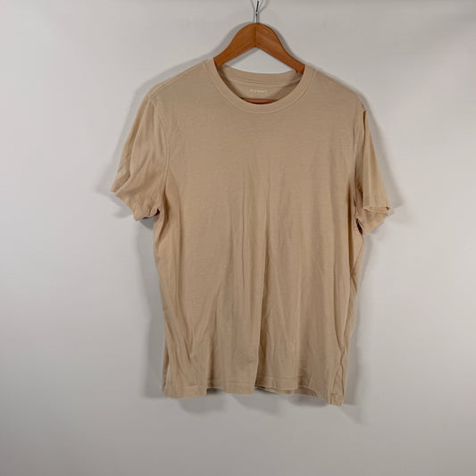 Old Navy Sand Cotton Crewneck T-Shirt — Size M