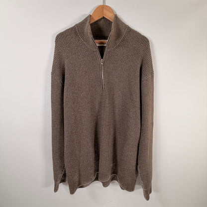 Abercrombie & Fitch Quarter-Zip — Size L