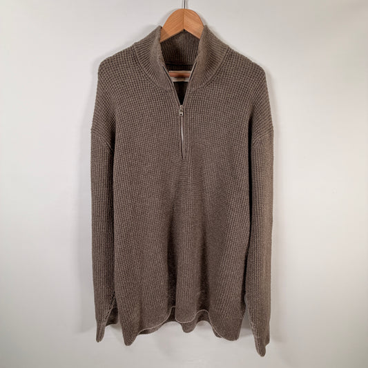 Abercrombie & Fitch Quarter-Zip — Size L