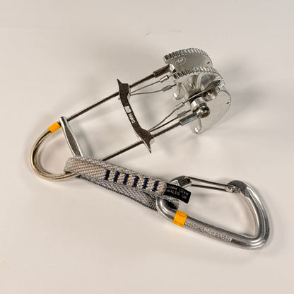 Vintage DMM 3.5 Climbing Cam with Black Diamond Carabiner