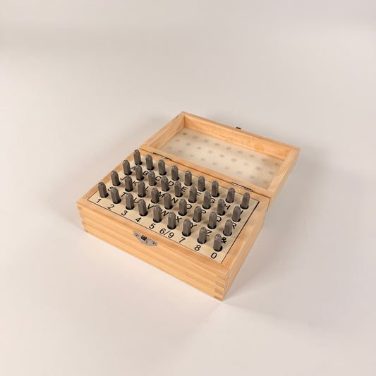 Letter & Number Metal Stamp Set