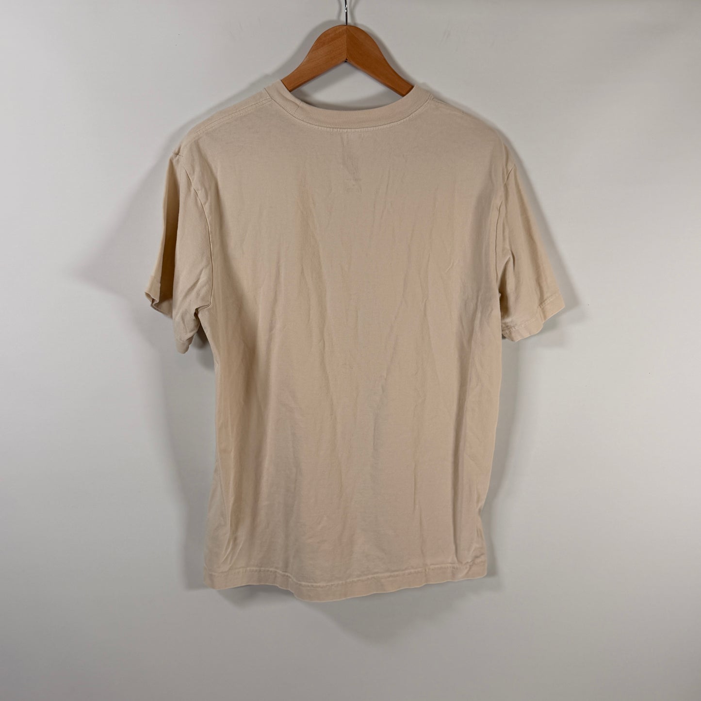 Original Use Cream Cotton T-Shirt — Size M