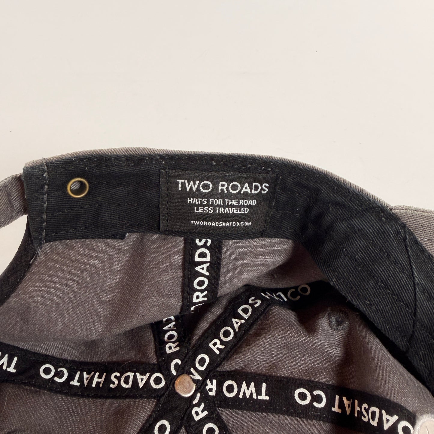 Two Roads Stone Embroidered Dad Cap