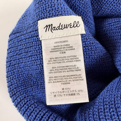 Madewell Cobalt Knit Cuffed Beanie