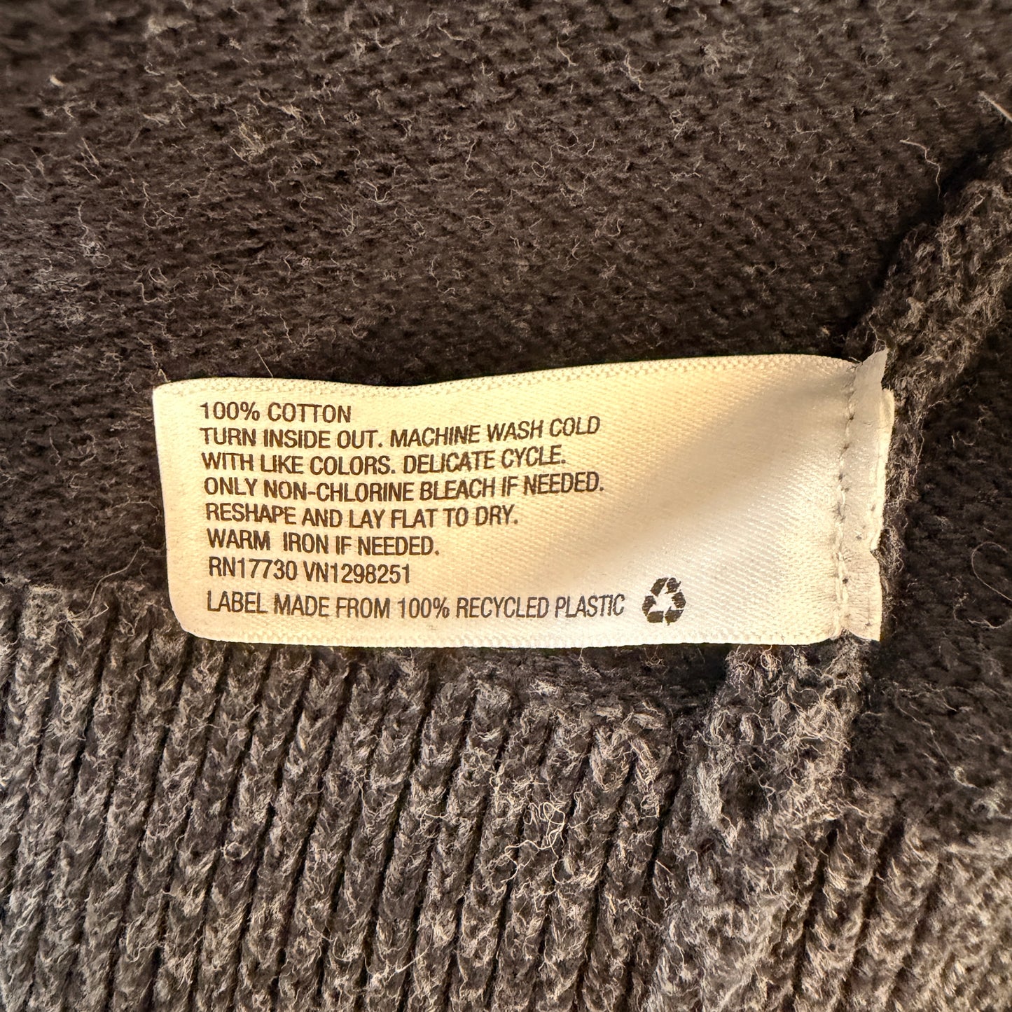 Goodfellow & Co. Quarter-Zip Sweater — Size L