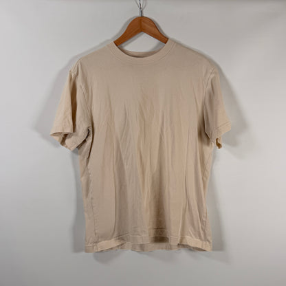 Original Use Cream Cotton T-Shirt — Size M